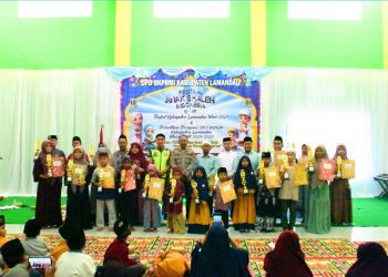 FASI Ke-VIII Tingkat Kabupaten Lamandau Resmi Ditutup