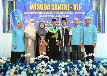 DPD BKPRMI Lamandau Selenggarakan Wisuda Santri