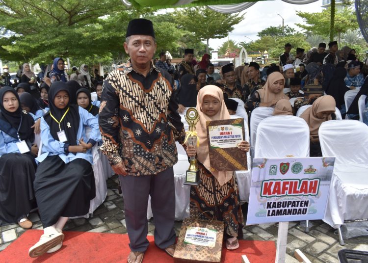 Kafilah Lamandau Raih 3 Piala Di Fasi XII Tingkat Provinsi Kalimantan Tengah
