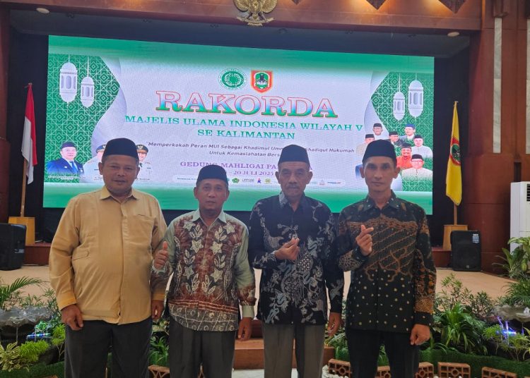 MUI Lamandau Hadiri Rakowil MUI Se-Kalimantan Di Banjarmasin