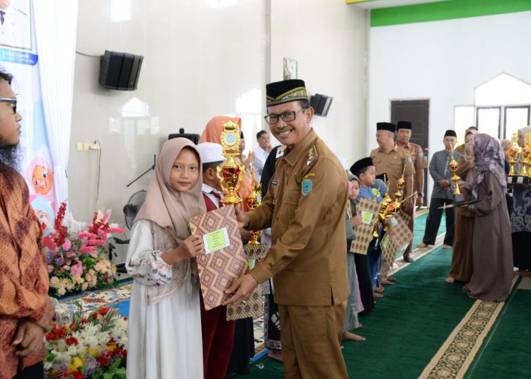 Wabup Abdul Hamid Tutup Festival Anak Indonesia IX Tingkat Kabupaten Lamandau