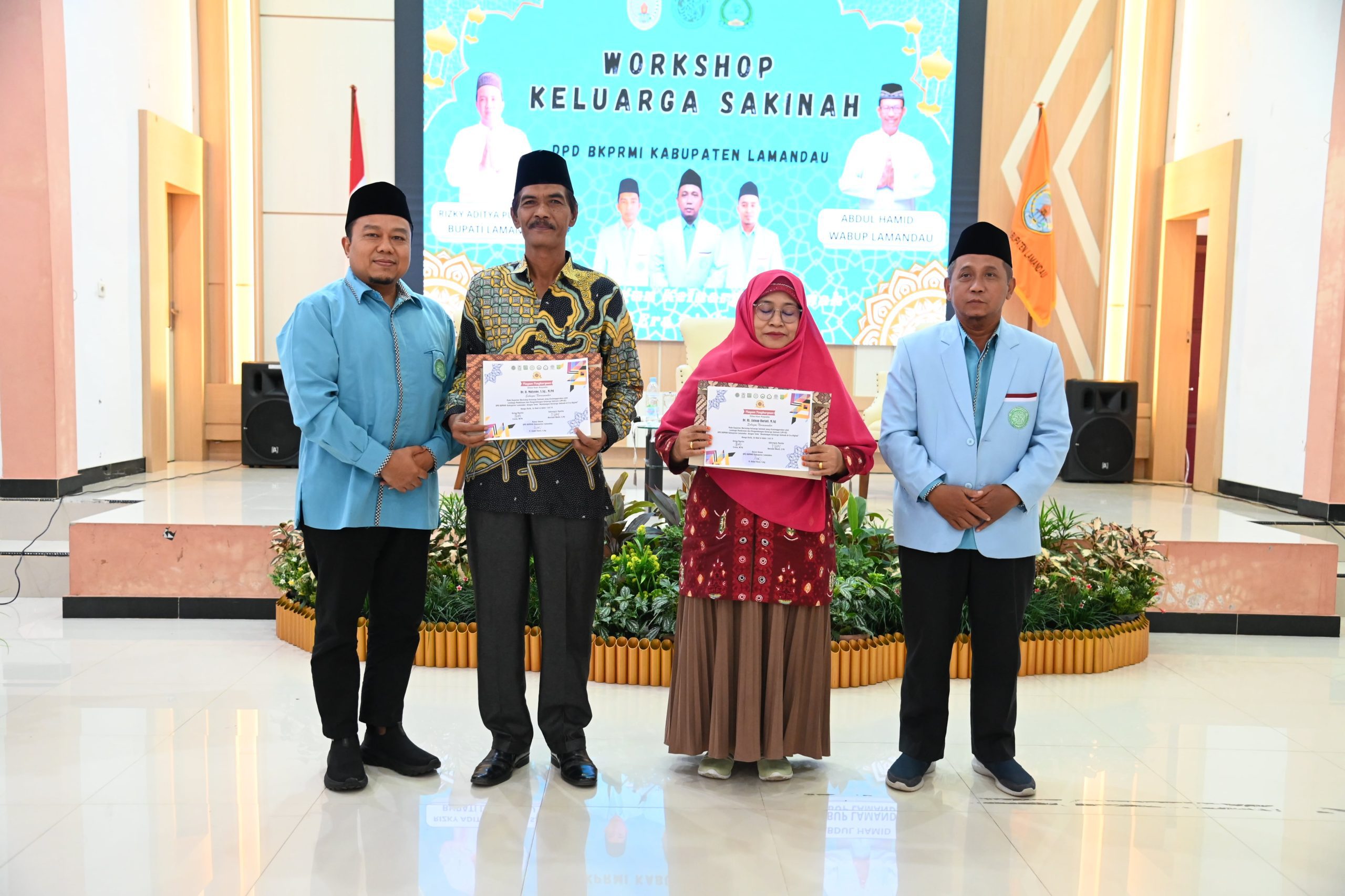 LPPKS DPD BKPMI Lamandau Gelar Wordshop Keluarga Sakinah