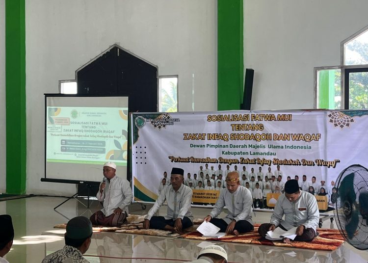 MUI Lamandau Gelar Sosialisasi Fatwa Zakat, Infaq, Shodaqoh dan Wakaf