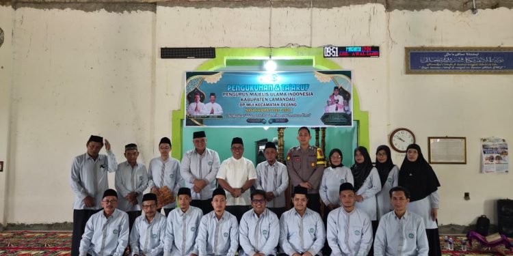 Majelis Ulama Indonesia (Mui) Kecamatan Delang Dikukuhkan