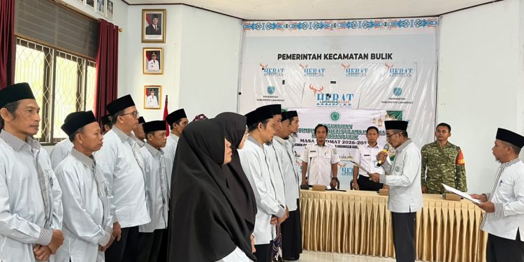 Pengukuhan Dan Pelantikan Pengurus MUI Kecamatan Bulik Kabupaten Lamandau